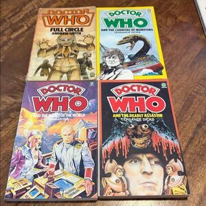 Doctor Who 4 books